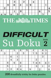 Посібник «The Times Difficult Su Doku Book 2 : 200 Challenging Puzzles from the Times