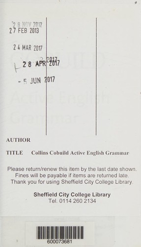 Посібник «Collins Active English Grammar