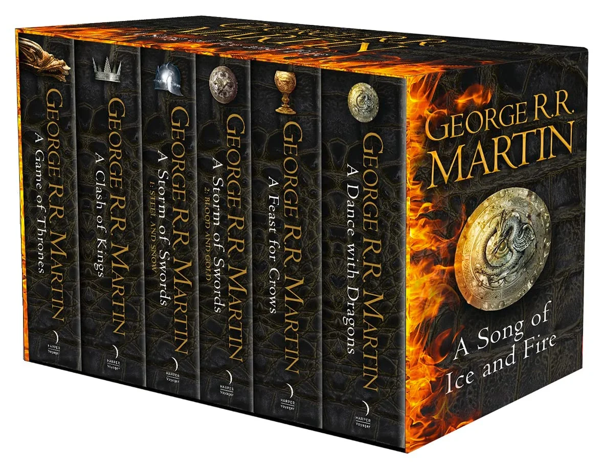 A Game of Thrones. The Story Continues. The Complete Boxset of All 6 Books