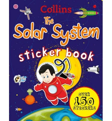 Посібник «Collins Solar System Sticker Book