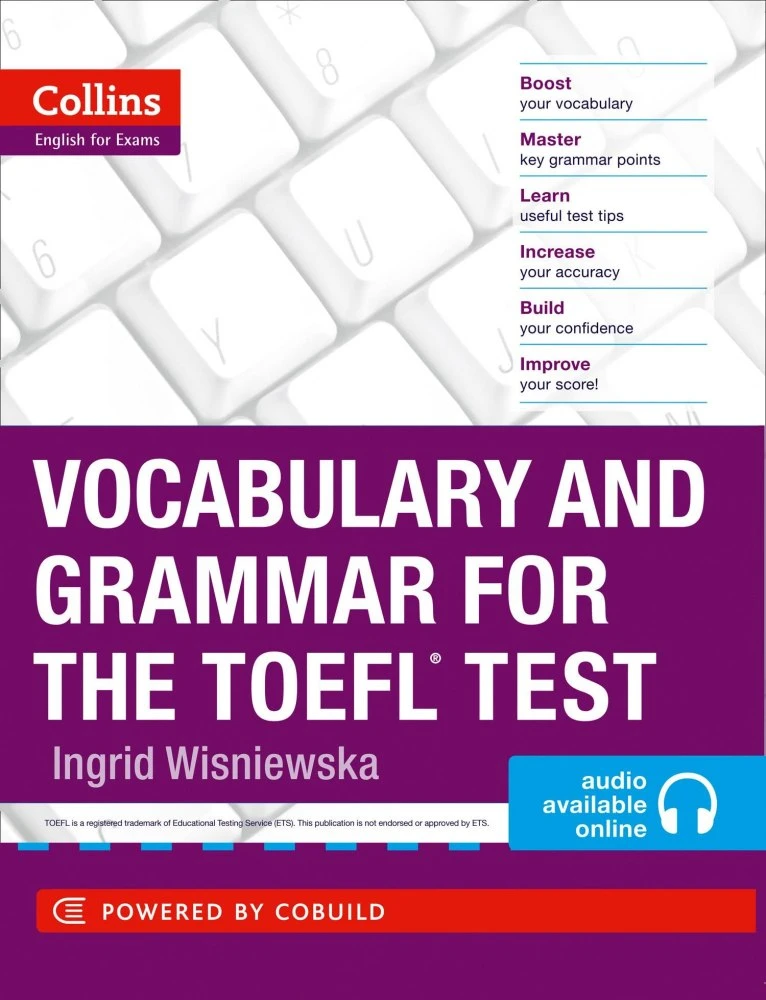 Vocabulary and Grammar for the TOEFL Test with Audio Available Online
