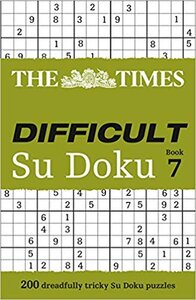 The Times Difficult Su Doku Book 7 : 200 Challenging Puzzles from the Times