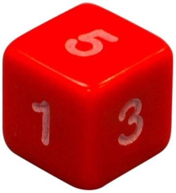 Посібник «Mini Flashcards Language Games: Dice - Numbers 1-6. Pack of 10