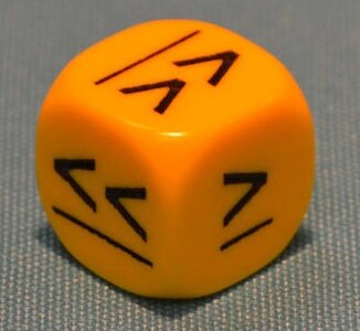 Посібник «Mini Flashcards Language Games: Dice - Tenses. Pack of 10