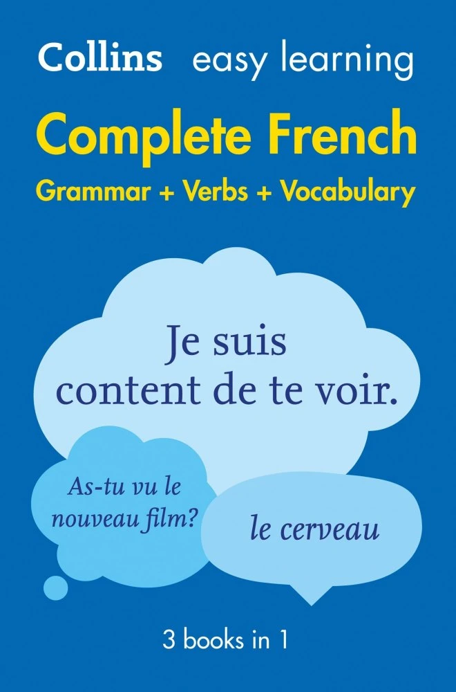 Посібник «Collins Easy Learning French Complete Grammar, Verbs and Vocabulary (3 books in 1)