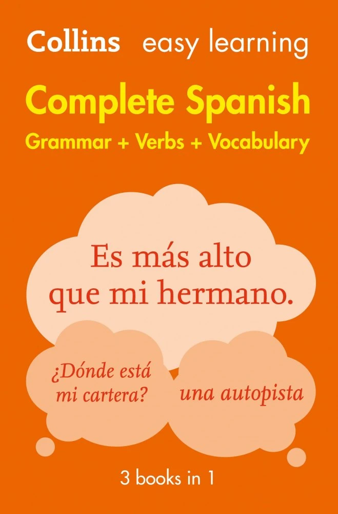 Посібник «Collins Easy Learning Spanish Complete Grammar, Verbs and Vocabulary (3 books in 1)