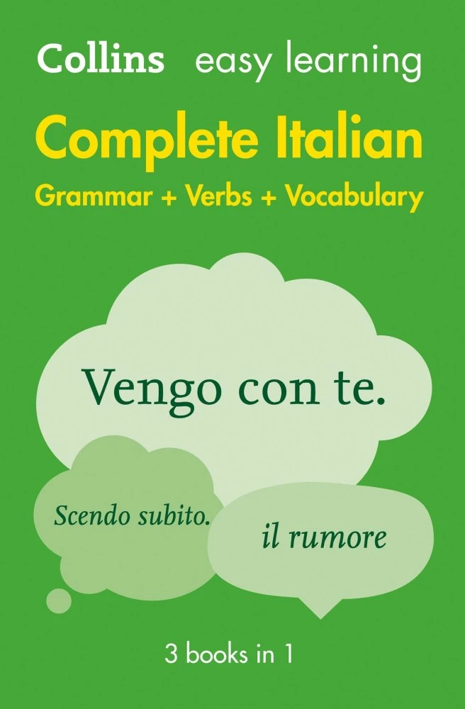 Посібник «Collins Easy Learning Italian Complete Grammar, Verbs and Vocabulary (3 books in 1)