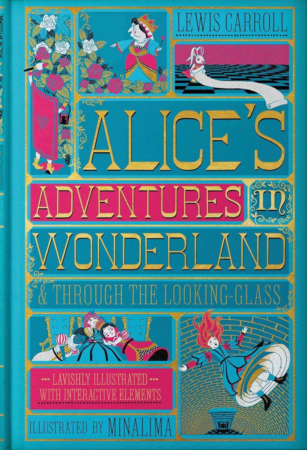 Alice's Adventures in Wonderland and Through the Looking-Glass. MinaLima Edition