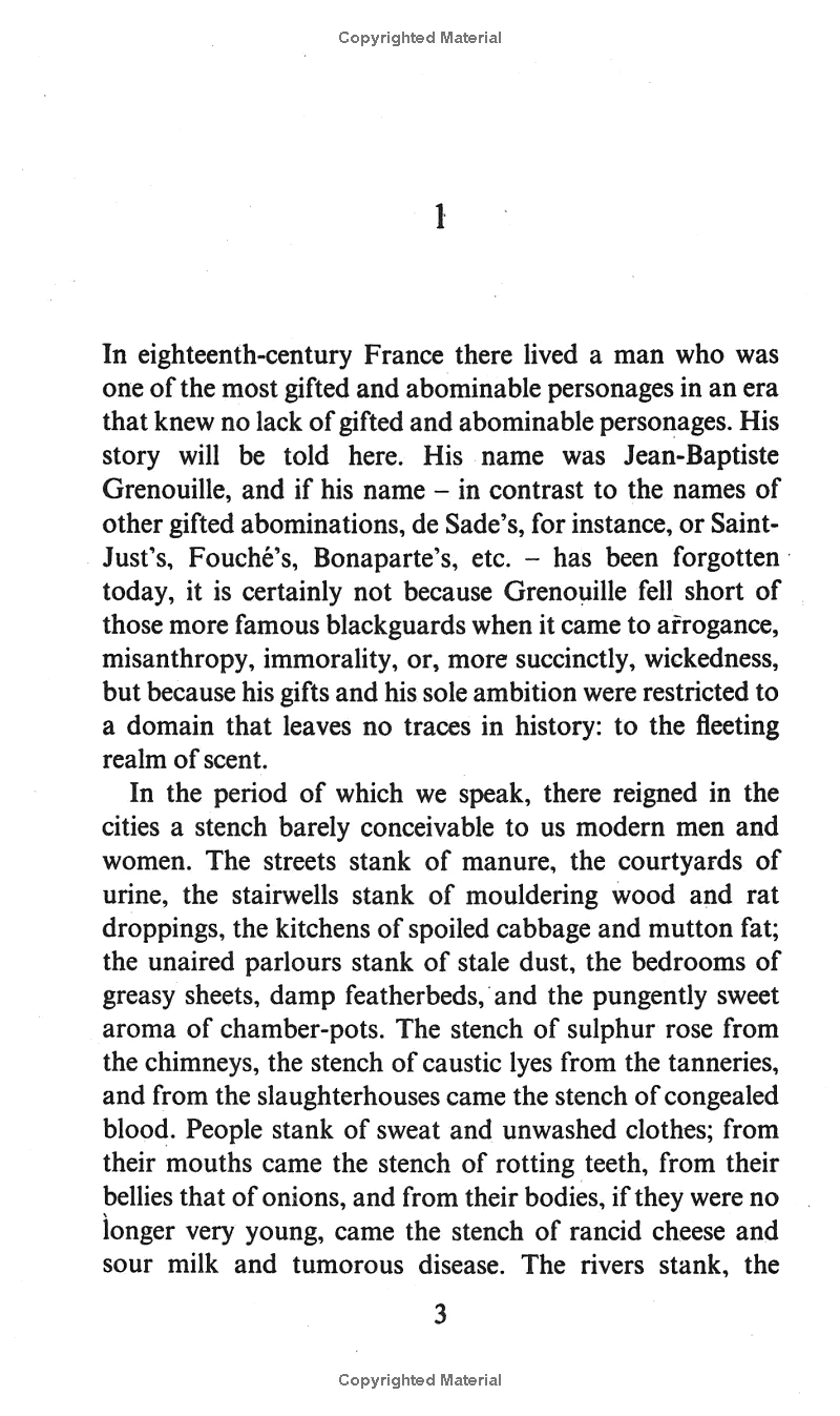 Perfume. The Story of a Murderer