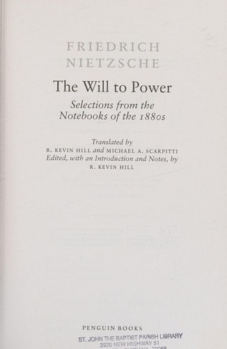 The Will to Power (Penguin Classics)