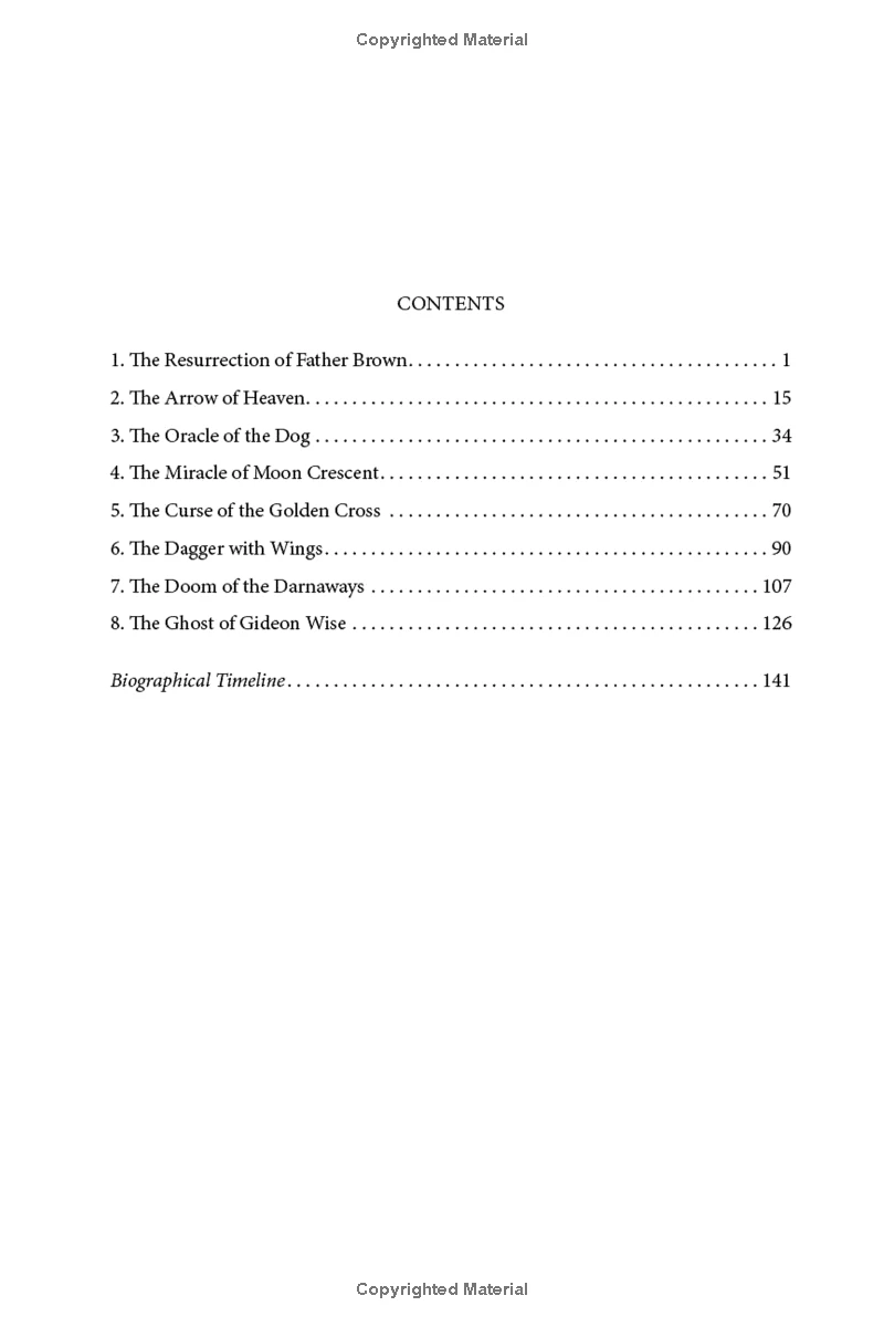 The Incredulity of Father Brown