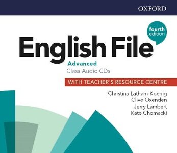 Аудіодиск «English File 4th Edition Advanced Class CDs