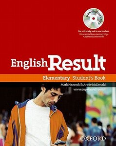 Посібник «English Result Elementary: Student's Book (підручник+ диск)