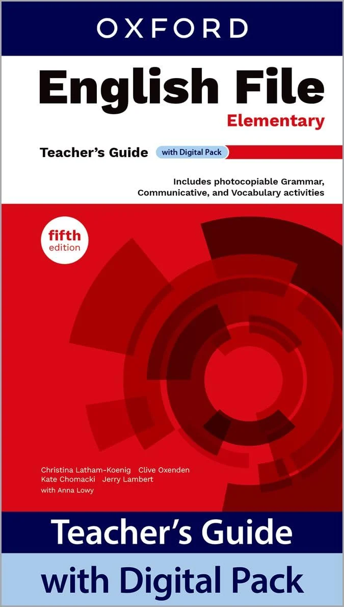 English File fifth edition Elementary Teacher's Guide with Digital Pack