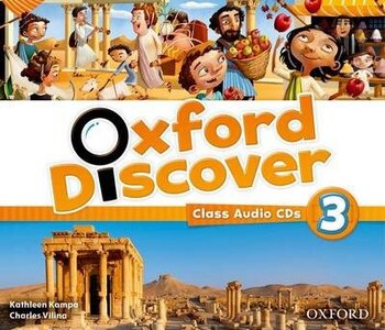 Аудіодиск «Oxford Discover 3. Class Audio CDs (набір із 3 аудіодисків)