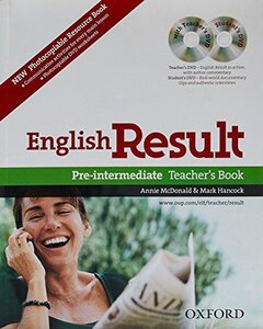 Посібник «English Result Pre-Intermediate: Teacher's Book with DVD and Photocopiable Materials Book