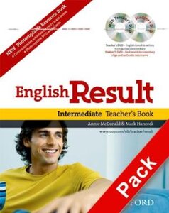 Посібник "English Result Intermediate: Teacher's Book with DVD and Photocopiable Materials Book"
