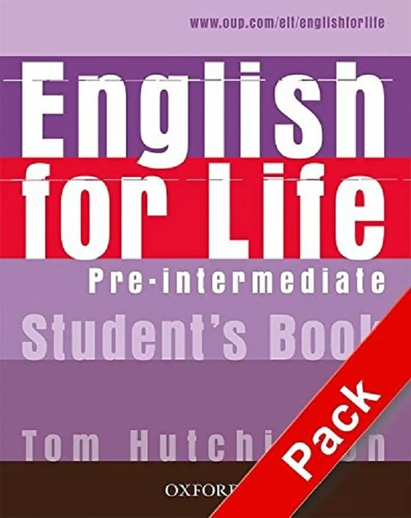 Підручник «English for Life Pre-Intermediate: Student's Book with MultiROM