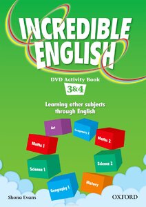 Робочий зошит «Incredible English 3-4. DVD Activity Book (робочий зошит до відеодиска)
