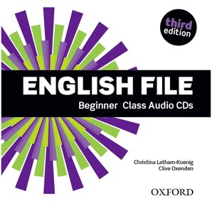 Посібник «English File 3rd Edition Beginner: Class Audio CDs (аудіодиск)