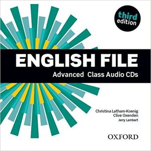 Посібник «English File 3rd Edition Advanced: Class Audio CDs (аудіодиск)
