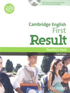 Посібник «Cambridge English First Result: Teacher's Book with DVD-ROM (книга вчителя з диском)