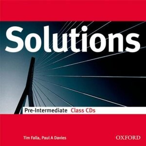 Аудіодиск «Solutions Pre-Intermediate. Class Audio CDs (набір аудіодисків)