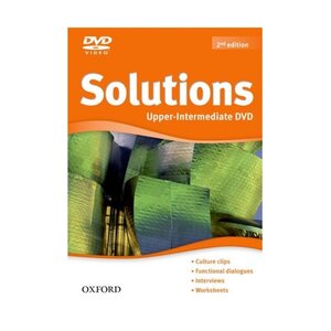 Посібник «Solutions 2nd Edition Upper-Intermediate: DVD (диск)