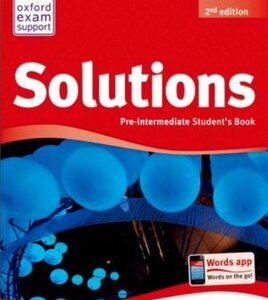 Посібник «'Solutions 2nd Edition Pre-Intermediate: Student's Book (підручник)
