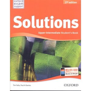 Робочий зошит «Solutions 2nd Edition Upper-Intermediate: Workbook with CD-ROM