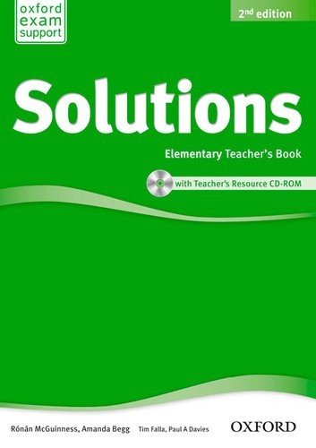 Посібник «Solutions 2nd Edition Elementary: Teacher's Book with CD-ROM (книга вчителя)