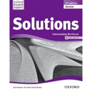 Робочий зошит «Solutions 2nd Edition Intermediate: Workbook with CD-ROM