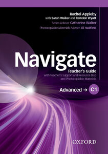 Книга для вчителя «Navigate C1 Advanced. Teacher's Book with Teacher's Resource Disc