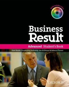 Посібник «Business Result Advanced: Student's Book with DVD (підручник + диск)