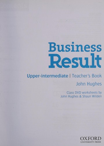 Business Result Upper-Intermediate: Teacher's Book with DVD (книга вчителя + диск)