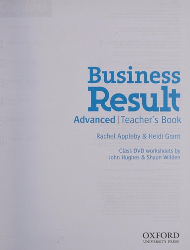 Посібник «Business Result Advanced: Teacher's Book with DVD (книга вчителя + диск)