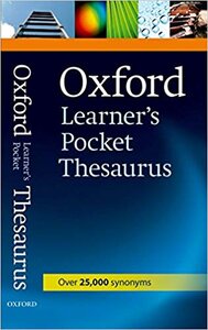 Посібник «Oxford Learner's Pocket. Thesaurus (словник)