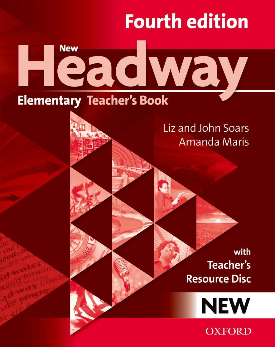 Посібник «New Headway 4th Edition Elementary:Teacher's Book with Teacher's ResourceCD(книга вчителя)