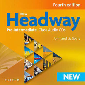Посібник «New Headway 4th Edition Pre-Intermediate: Class Audio CDs (аудіодиск)