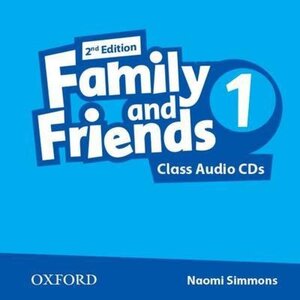 Посібник «Посібник "Family and Friends 2nd Edition 1: Class Audio CDs (2) (аудіодиск)" Jenny Quintana
