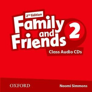 Посібник «Family and Friends 2nd Edition 2: Class Audio CDs (3) (2) (аудіодиск)