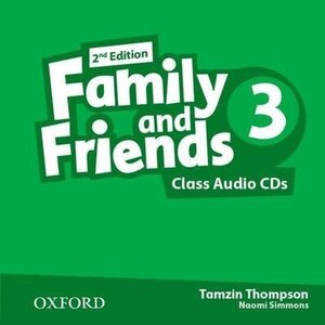 Посібник «Family and Friends 2nd Edition 3: Class Audio CDs (3) (аудіодиск)