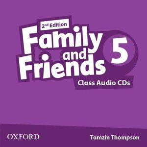 Посібник "Family and Friends 2nd Edition 5: Class Audio CDs (3) (аудіодиск)" Jenny Quintana