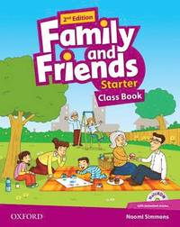 Посібник «Family and Friends 2nd Edition Starter: Class Book with MultiROM(підручник)