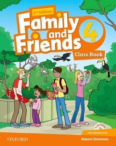 Посібник «Family and Friends 2nd Edition 4: Class Book with MultiROM (підручник)