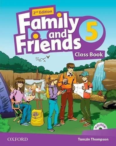 Посібник «Family and Friends 2nd Edition 5: Class Book with MultiROM (підручник)