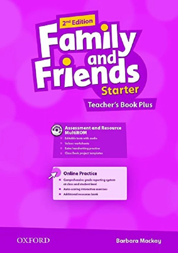 Книга для вчителя «Family and Friends 2nd Edition Starter. Teacher's Book Plus (with Assessment and Resource CD-ROM and CD)
