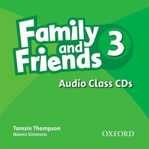 Аудіодиск «Family and Friends 3. Class Audio CDs