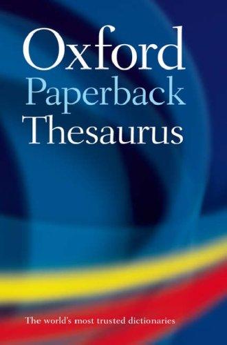 Oxford Paperback Thesaurus