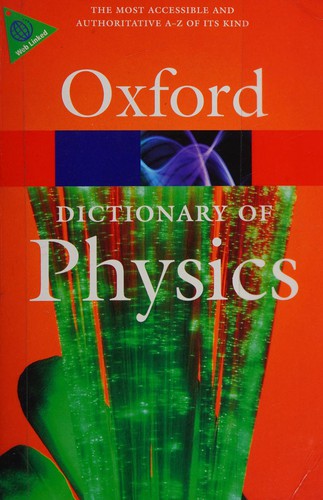 A Dictionary of Physics